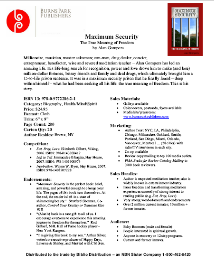 Book Review Tip Sheet